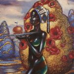 1208 8394 OIL PAINTING